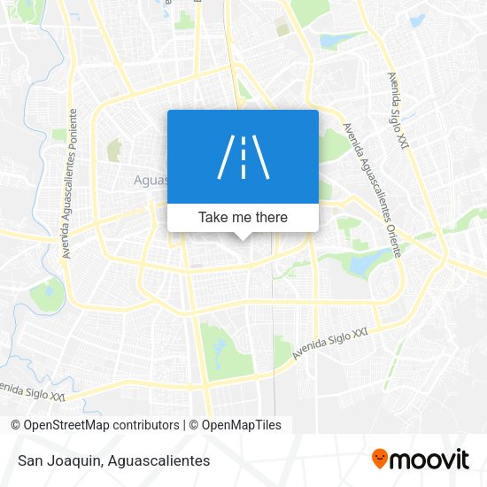 Mapa de San Joaquin
