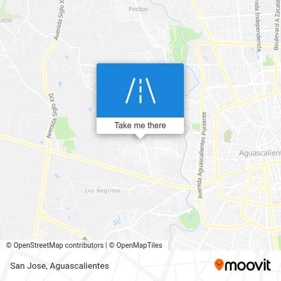 San Jose map