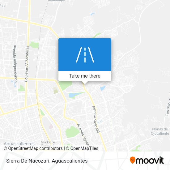 Mapa de Sierra De Nacozari