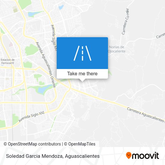 Soledad Garcia Mendoza map