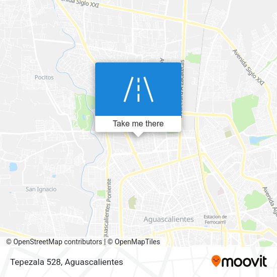 Mapa de Tepezala 528