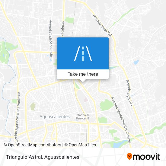 Mapa de Triangulo Astral