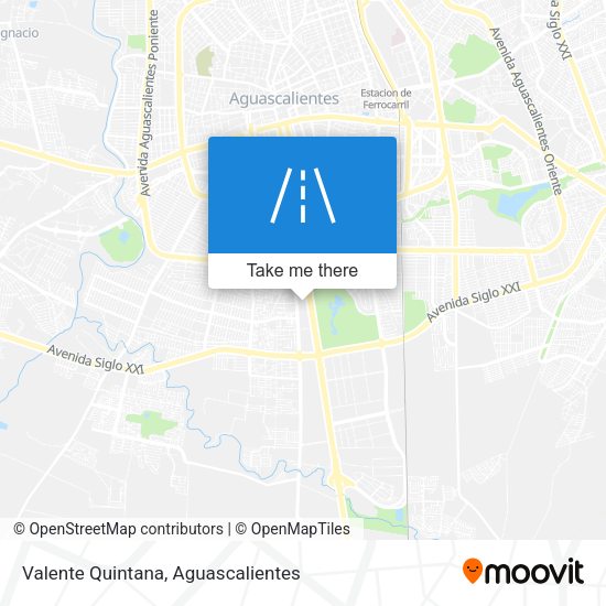 Valente Quintana map