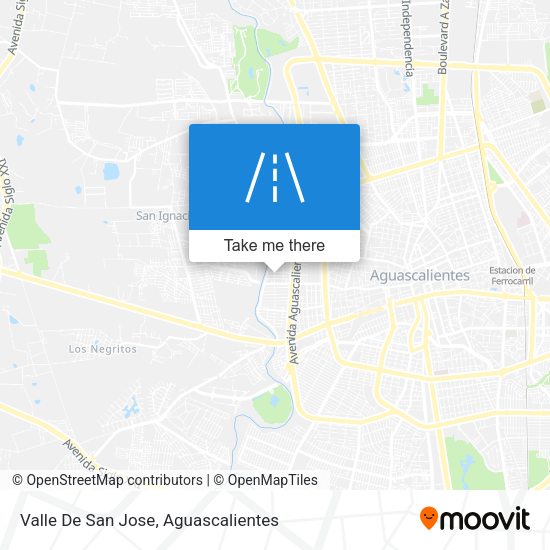 Valle De San Jose map