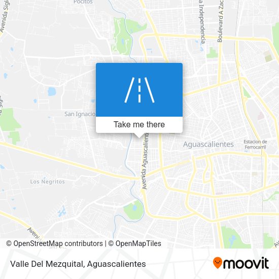 Valle Del Mezquital map