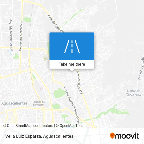 Velia Luiz Esparza map