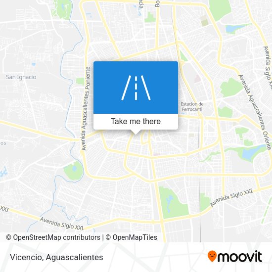 Mapa de Vicencio