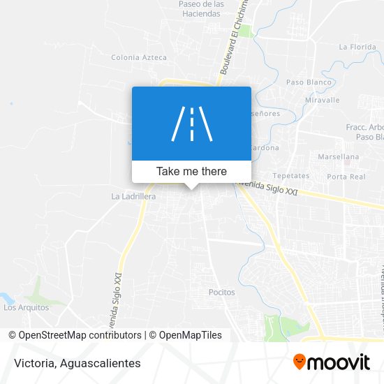Mapa de Victoria