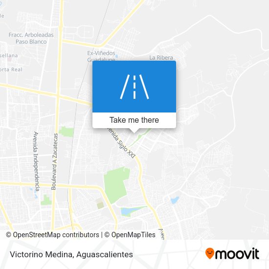 Victorino Medina map