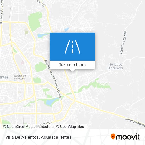 Mapa de Villa De Asientos