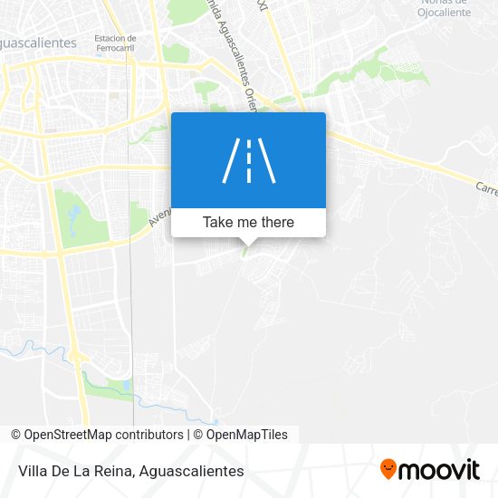 Villa De La Reina map