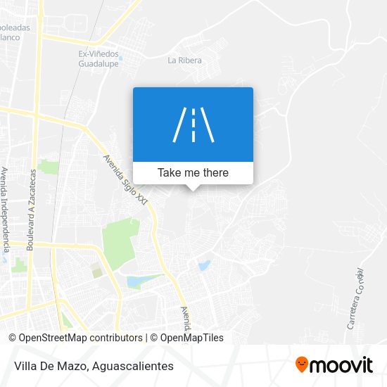 Mapa de Villa De Mazo