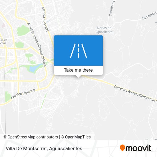 Villa De Montserrat map
