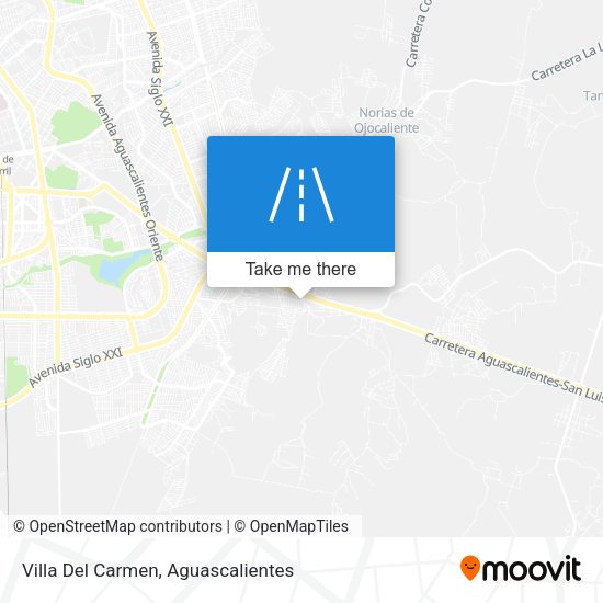 Mapa de Villa Del Carmen