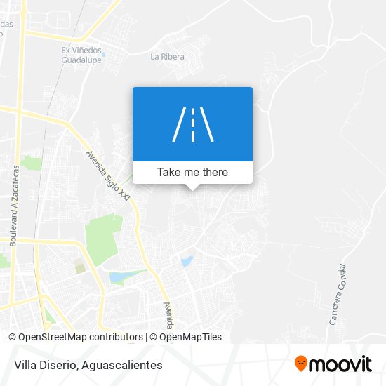 Mapa de Villa Diserio