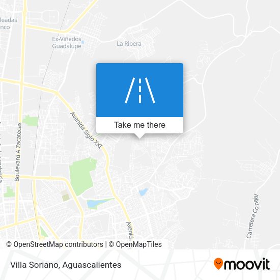 Mapa de Villa Soriano