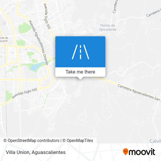 Mapa de Villa Union