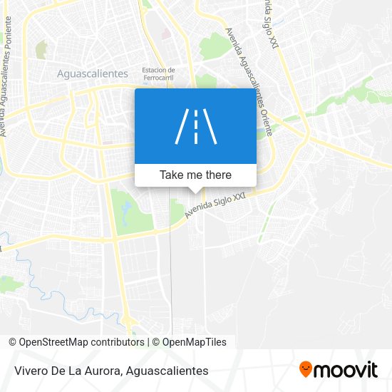 Vivero De La Aurora map