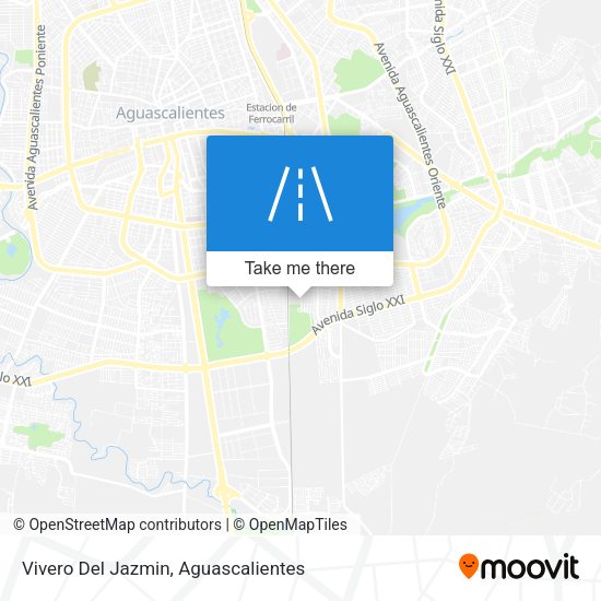 Mapa de Vivero Del Jazmin