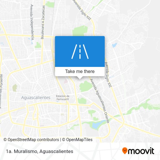 Mapa de 1a. Muralismo