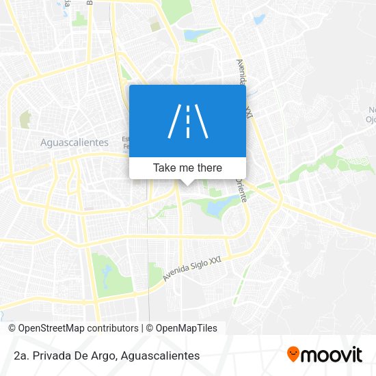 2a. Privada De Argo map