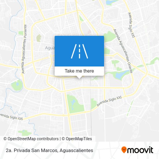 2a. Privada San Marcos map