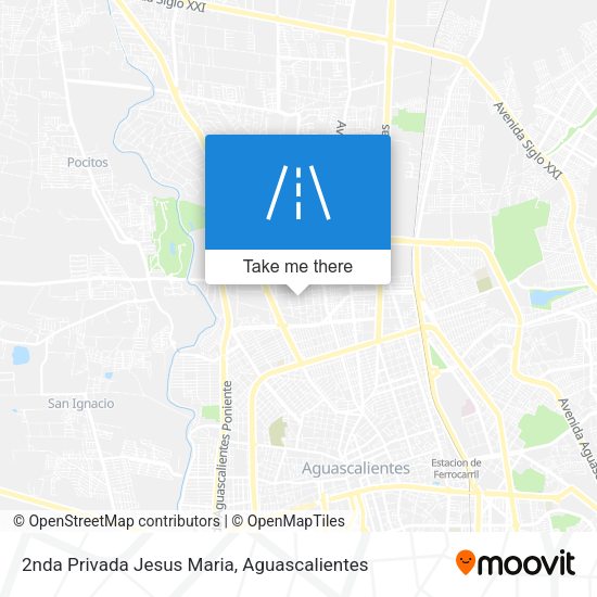 Mapa de 2nda Privada Jesus Maria