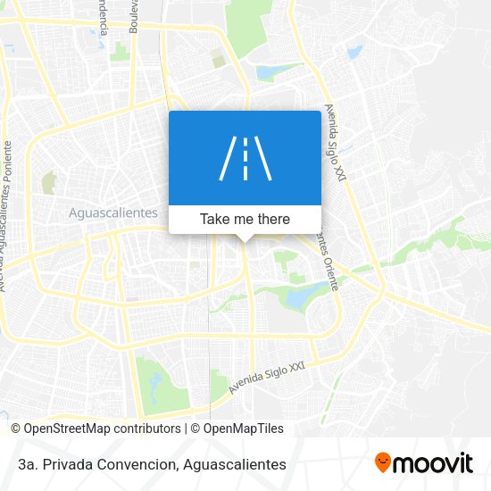 3a. Privada Convencion map