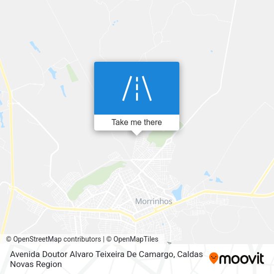 Avenida Doutor Alvaro Teixeira De Camargo map