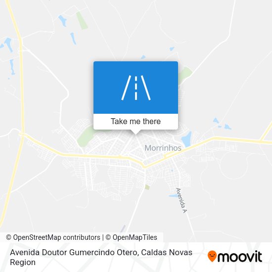 Avenida Doutor Gumercindo Otero map
