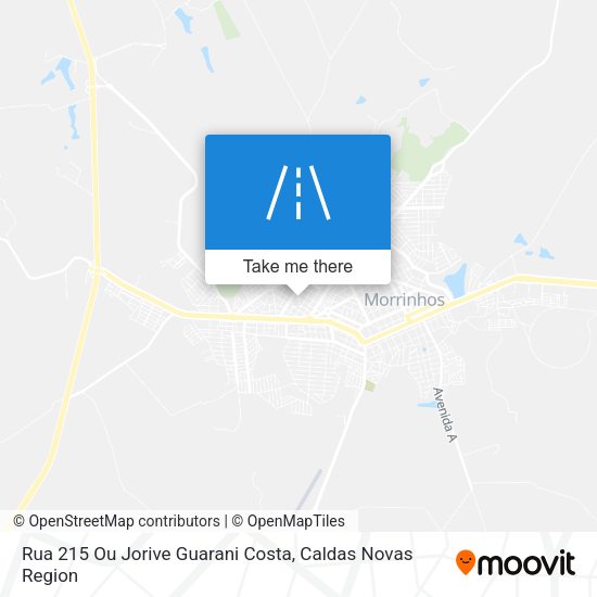 Rua 215 Ou Jorive Guarani Costa map