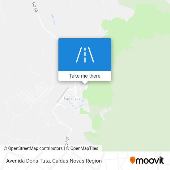 Avenida Dona Tuta map