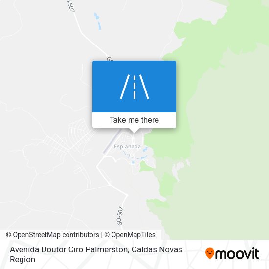 Avenida Doutor Ciro Palmerston map