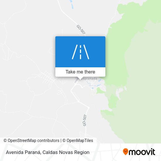 Avenida Paraná map