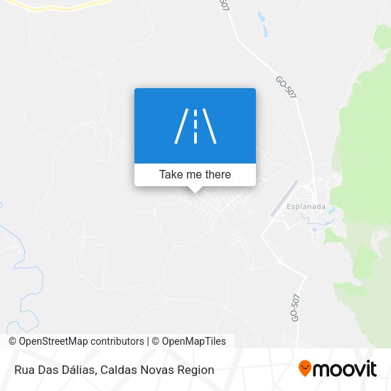 Rua Das Dálias map