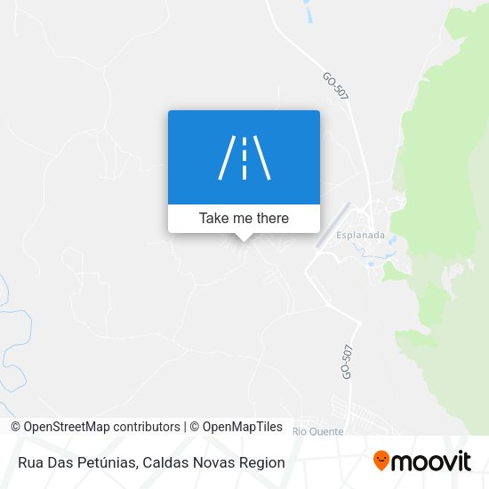 Rua Das Petúnias map