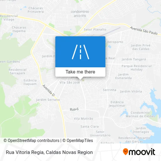 Rua Vitoria Regia map