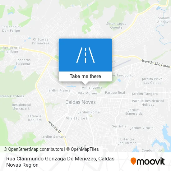 Rua Clarimundo Gonzaga De Menezes map