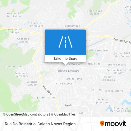 Rua Do Balneário map