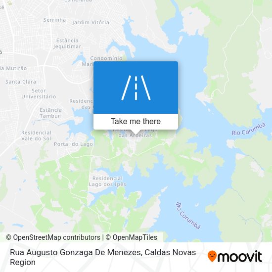 Rua Augusto Gonzaga De Menezes map