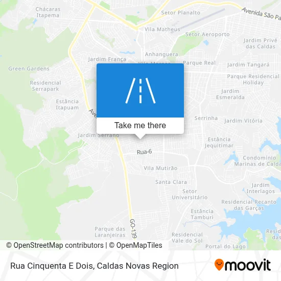 Rua Cinquenta E Dois map