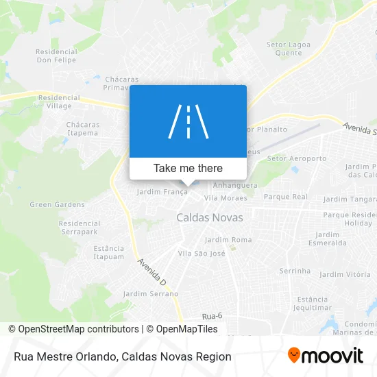 Rua Mestre Orlando map