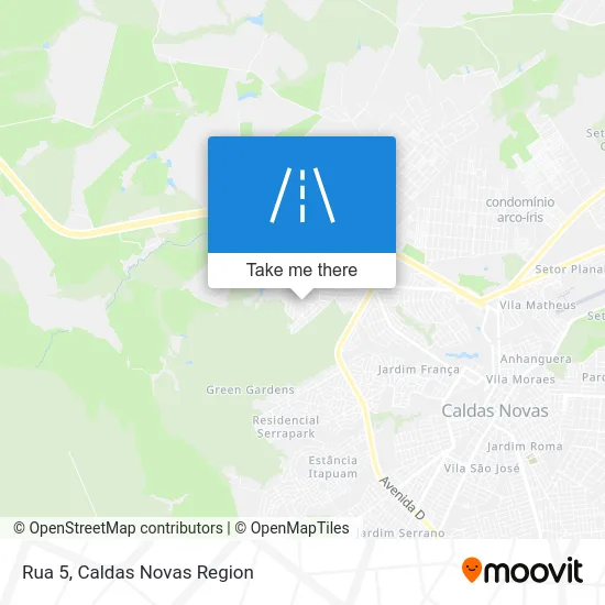 Rua 5 map
