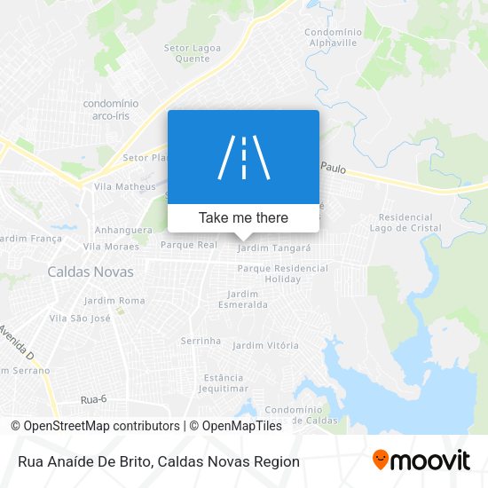 Rua Anaíde De Brito map