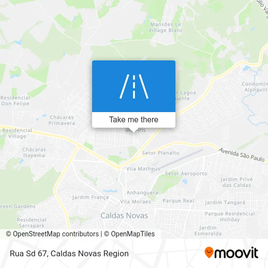 Rua Sd 67 map