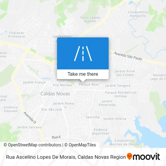 Rua Ascelino Lopes De Morais map
