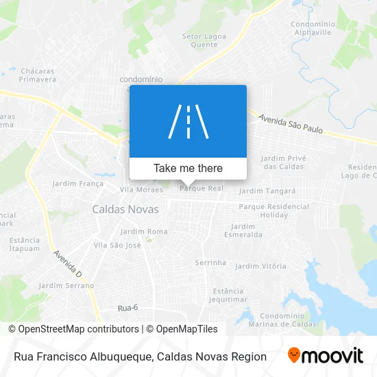 Rua Francisco Albuqueque map