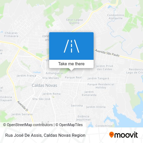 Rua José De Assis map