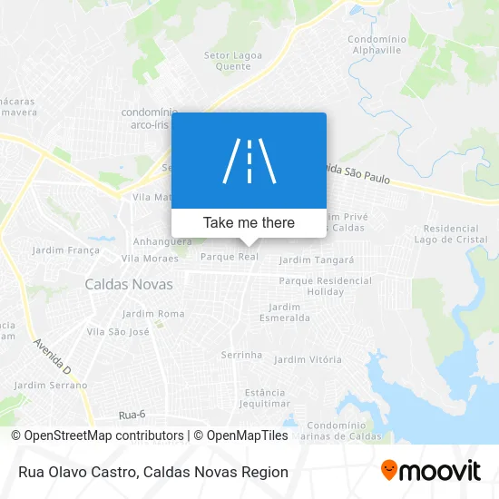 Rua Olavo Castro map