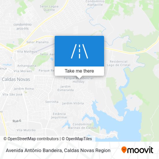 Avenida Antônio Bandeira map